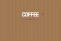Lettered 'COFFEE' Sign (58” x 12”)