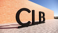 3D Metal Channel Letters Signage with Base Stand - Custom Non-Lit Sign