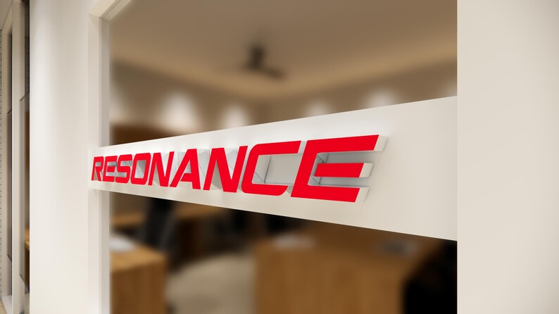Custom Modern LED Business Sign | Sleek Minimalist Storefront Signage | Any Logo Any Industry
