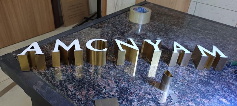 Custom Acrylic Business Sign: 3D Office Wall Decor (42x6)