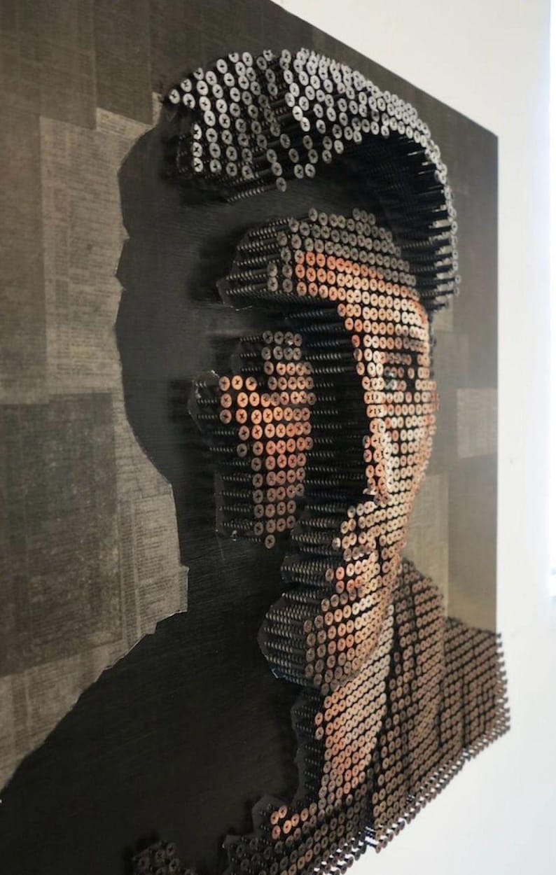 Art Built with Nails.