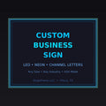 Custom Salon & Spa Sign | LED Illuminated Beauty Salon Sign | Salon Storefront Sign | USA Made