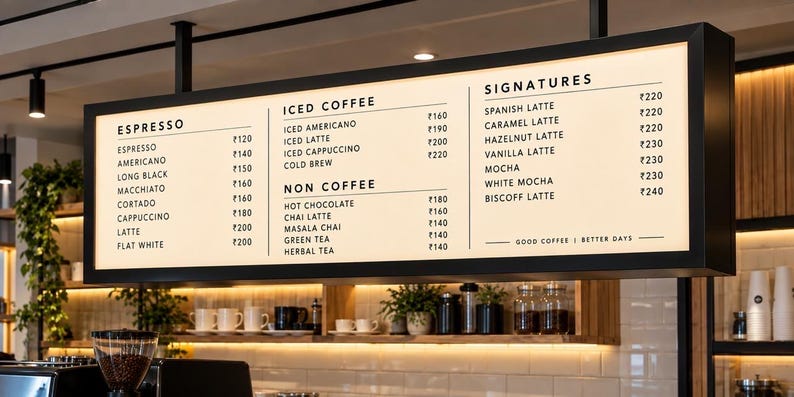 Custom Food Truck Sign Package | Side Panel Sign + Menu Board + Serving Window Sign